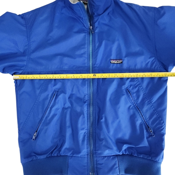 PATAGONIA Vintage Blue Synchilla Fleece-Lined Jacket - size M - Picture 13 of 16